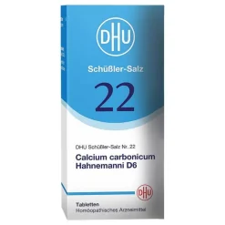 Sale DHU Schüßler-Salz Nr. 22 Calcium carbonicum Hahnemanni D6 Tabletten, 80 St Salze 13-24|D 6