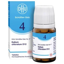 DHU Schüßler-Salz Nr. 4 Kalium chloratum D12 Tabletten, 80 St