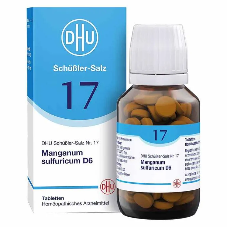 Clearance DHU Schüßler-Salze DHU Schüßler-Salz Nr. 17 Manganum sulfuricum D6 Tabletten, 200 St