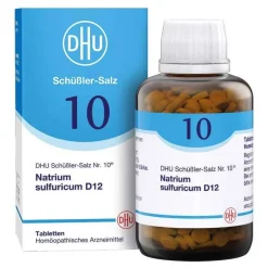 Outlet DHU Schüßler-Salz Nr. 10 Natrium sulfuricum D12 Tabletten, 900 St D 12|Salze 1-12