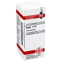 Hot DHU Sepia C 12 Globuli, 10 g S