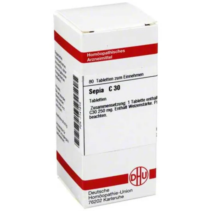 DHU Sepia C 30 Tabletten, 80 St