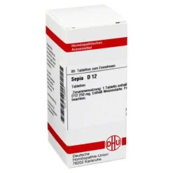 DHU Sepia D 12 Tabletten, 80 St
