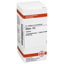 DHU Schüßler-Salze DHU Silicea D 6 Tabletten, 80 St