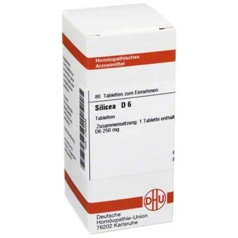 DHU Schüßler-Salze DHU Silicea D 6 Tabletten, 80 St