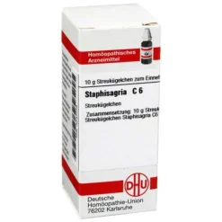 New DHU Staphisagria C 6 Globuli, 10 g S|S