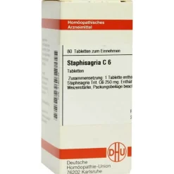 Clearance DHU Staphisagria C 6 Tabletten, 80 St S
