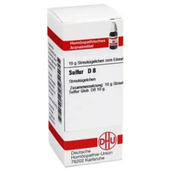 Clearance DHU Sulfur D 8 Globuli, 10 g S