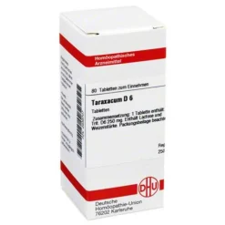 DHU Taraxacum D 6 Tabletten, 80 St T