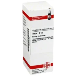 Sale DHU Thuja D 12 Dilution, 20 ml