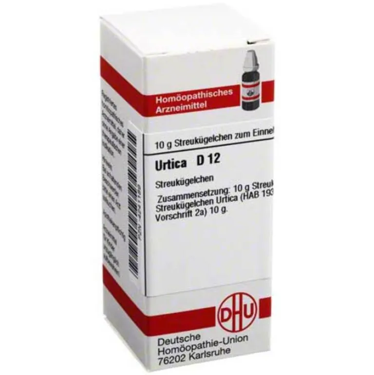 New DHU Urtica D 12 Globuli, 10 g