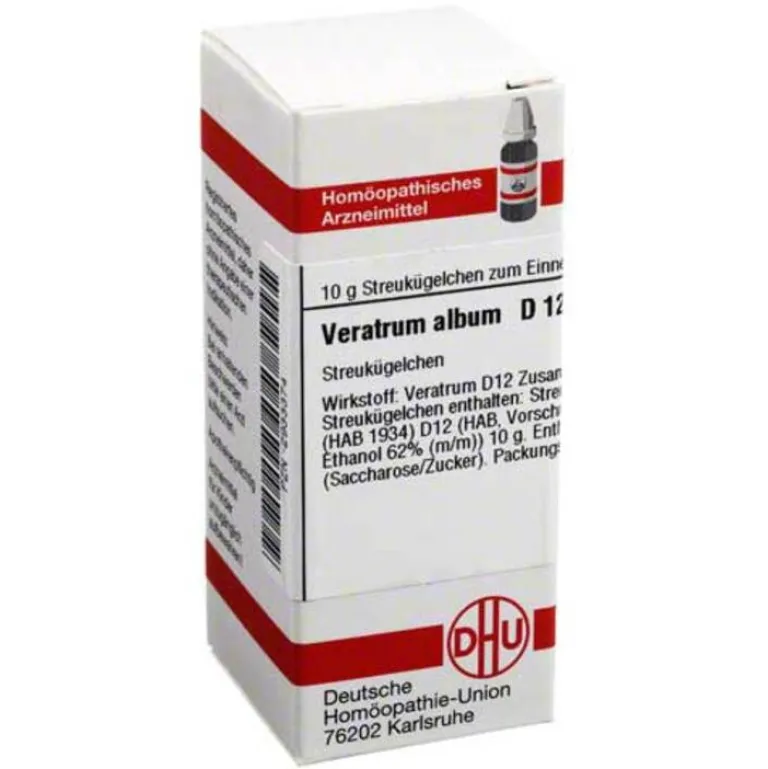 New DHU Veratrum album D 12 Globuli, 10 g V|V