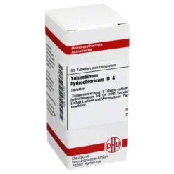 Hot Yohimbinum hydrochloricum D 4 Tabletten, 80 St W-Z