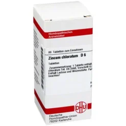 DHU Zincum chloratum D 6 Tabletten, 80 St