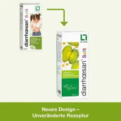 diarrhoesan® Saft, 200 ml Kinder Mittel Gegen Durchfall & Erbrechen|Durchfallmittel