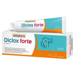 Best Diclox forte - Schmerzgel 2 %, mit Diclofenac, 100 g Diclofenac