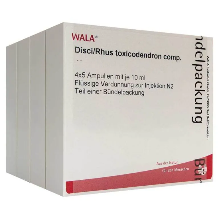 Hot Wala Disci / Rhus toxicodendron comp. Ampullen, 20X10 ml