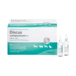 Clearance Discus compositum LT Ampullen vet. (für Tiere), 50 St Biologische Heilmittel Heel Gmbh