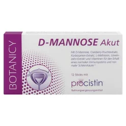 D-Mannose + Cranberry Akut Sticks, 12 St