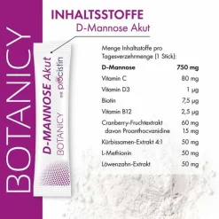 D-Mannose + Cranberry Akut Sticks, 12 St