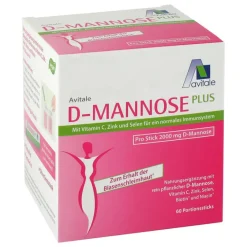 Clearance D-Mannose Plus 2000 mg Sticks, 60X2.47 g Mannose