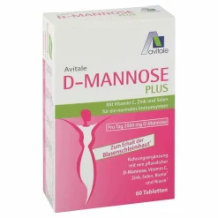 D-Mannose Plus 2000 mg Tabletten mit Vit.und Mineralstof., 60 St