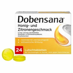 Best ® Lutschtabletten Honig- und Zitronengeschmack, 24 St Für Unterwegs|Halsschmerztabletten