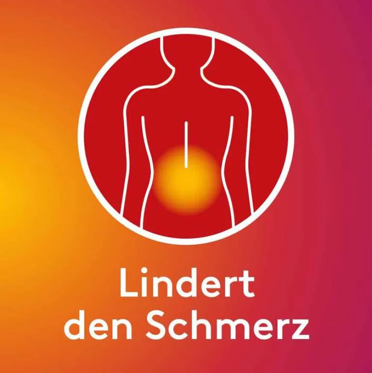 New ® THERMA Wärme-Gürtel Rücken, 4 St Wärmepflaster