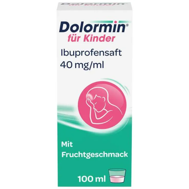 Dolormin® für Kinder Ibuprofensaft 40 mg/ml , 100 ml