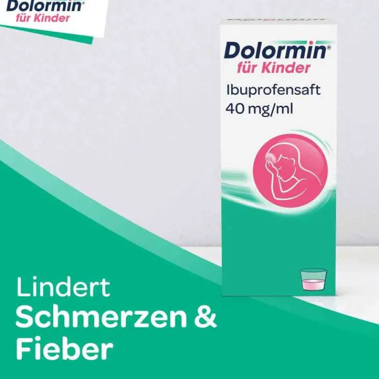 Dolormin® für Kinder Ibuprofensaft 40 mg/ml , 100 ml