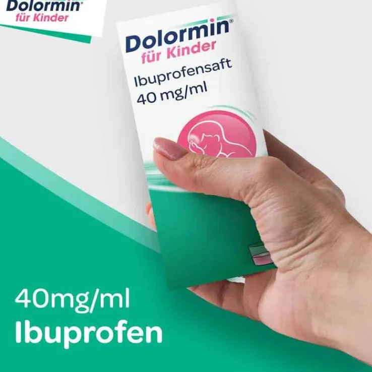 Dolormin® für Kinder Ibuprofensaft 40 mg/ml , 100 ml