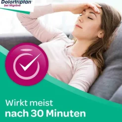 Online Dolormin Dolortriptan bei Migräneattacken, 2 St