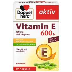 Sale Doppelherz ® aktiv Vitamin E 600 N Weichkapseln, 80 St