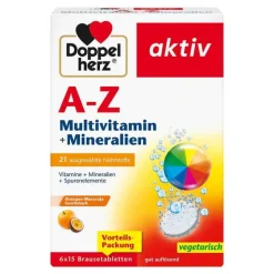 Discount Doppelherz A-Z Multivitamin + Mineralien Brausetabletten , 6X15 St Multivitamine