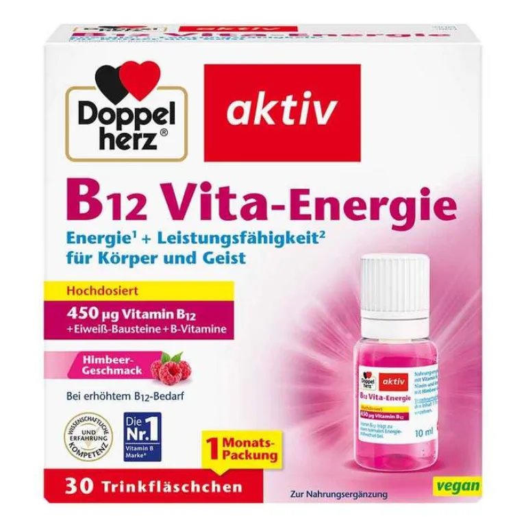 Best Doppelherz B12 Vita-Energie Trinkampullen, 30 St