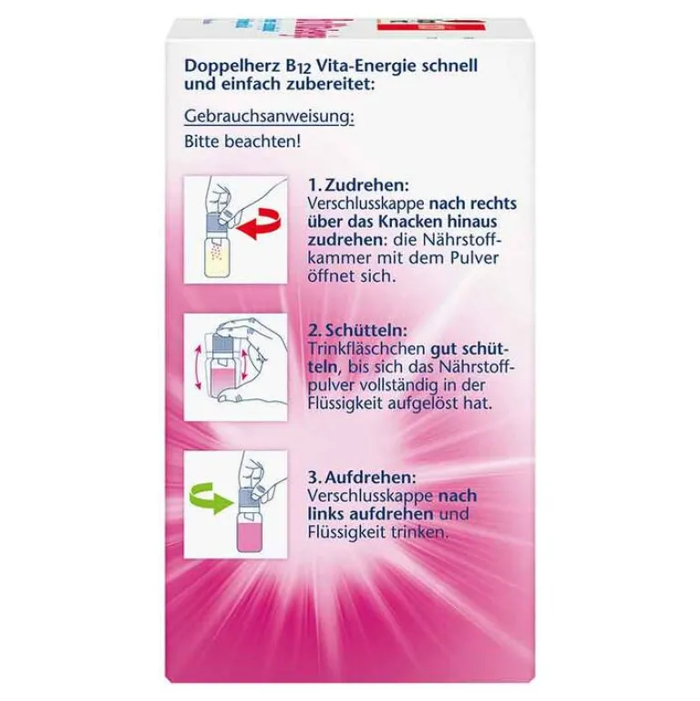 Best Doppelherz B12 Vita-Energie Trinkampullen, 30 St