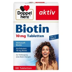 Sale Doppelherz Biotin 10 mg Tabletten, 120 St