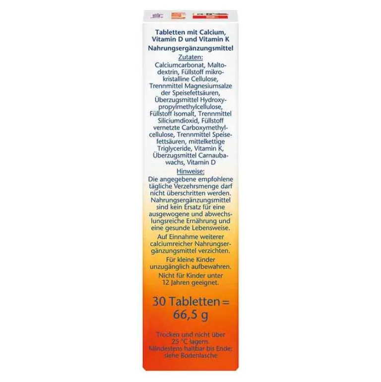 Outlet Calcium 700 + Vitamin D3 Tabletten, 30 St Calcium