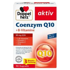 Doppelherz Coenzym Q10 + B Vitamine Kapseln, 90 St
