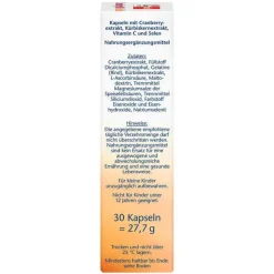 Clearance Doppelherz Cranberry+Kürbis Kapseln, 30 St