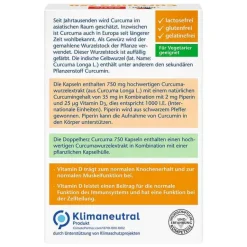 New Curcuma 750 Kapseln, 30 St Kurkuma Kapseln