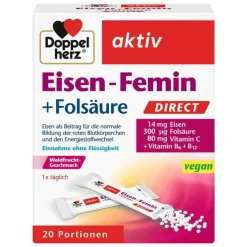 Outlet Doppelherz Eisen-Femin direct Pellets, 20 St