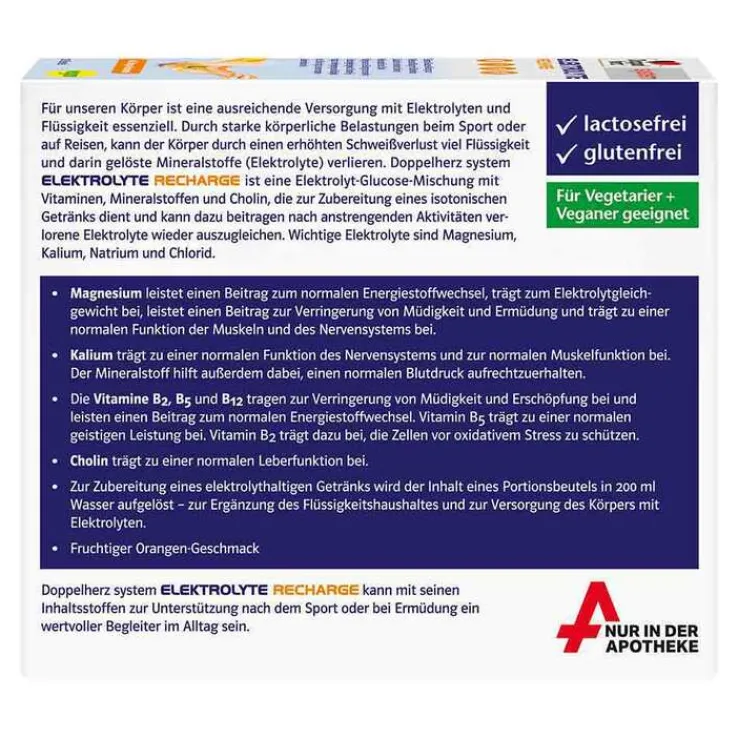 Doppelherz Elektrolyte Recharge system Granulat, 20 St