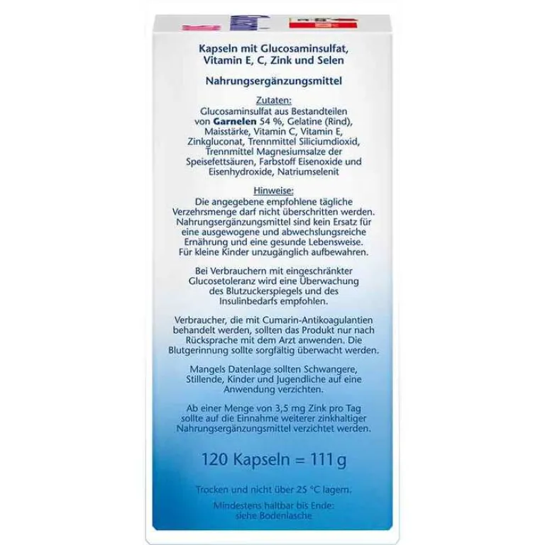 Sale Doppelherz Glucosamin 500 Kapseln, 120 St
