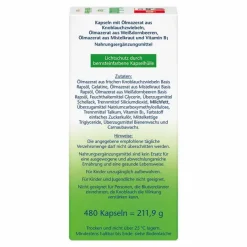 Sale Doppelherz Knoblauch Kapseln mit Mistel + Weißdorn + Vitamin B1, 480 St