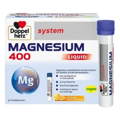 Online Magnesium 400 Liquid system Trinkampulle , 30 St Magnesium