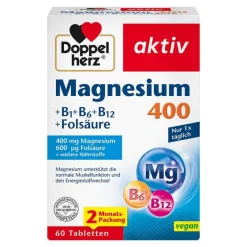 New Magnesium 400 mg Tabletten, 60 St Magnesium