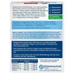Clearance Magnesium+B-Vitamine direct Pellets, 20 St Hirnleistung & Nerven|Magnesium