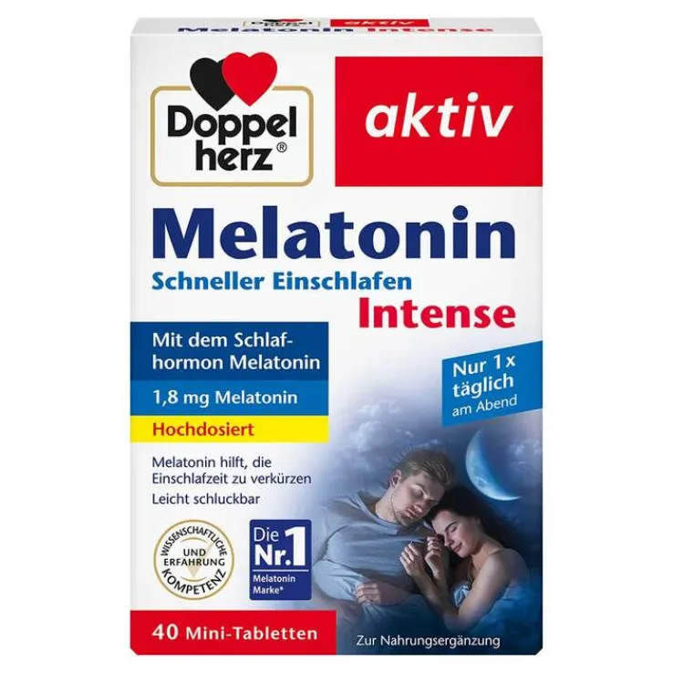 Doppelherz Melatonin Tabletten, 40 St
