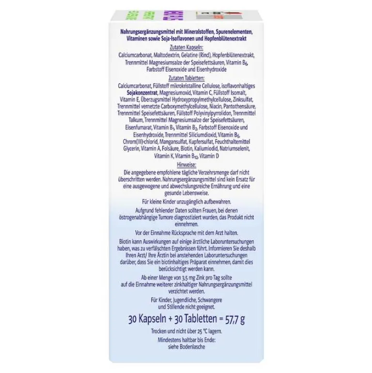 Outlet Doppelherz Meno Plus system Kombipackung, 60 St